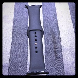 Black Apple Watch 42 mm replacement band strap